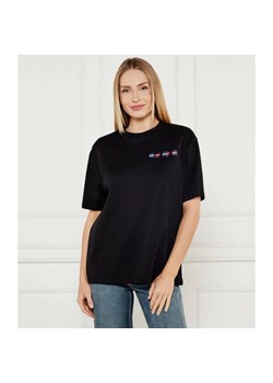 Karl Lagerfeld T-shirt IKON | Oversize fit ze sklepu Gomez Fashion Store w kategorii Bluzki damskie - zdjęcie 184325257