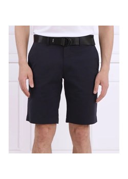 Calvin Klein Szorty + pasek MODERN TWILL | Slim Fit ze sklepu Gomez Fashion Store w kategorii Spodenki męskie - zdjęcie 184325359