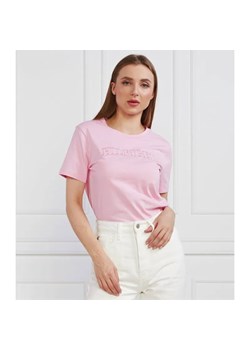 Tommy Hilfiger T-shirt TONAL | Regular Fit ze sklepu Gomez Fashion Store w kategorii Bluzki damskie - zdjęcie 184325389