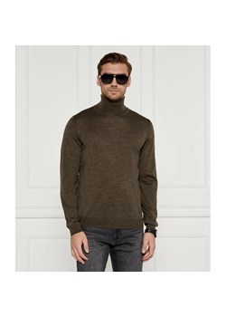 BOSS BLACK Wełniany golf Musso-P | Slim Fit ze sklepu Gomez Fashion Store w kategorii Swetry męskie - zdjęcie 184325407