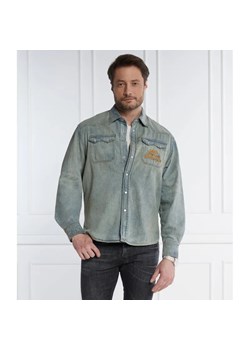 Kenzo Jeansowa koszula | Classic fit ze sklepu Gomez Fashion Store w kategorii Koszule męskie - zdjęcie 184325595