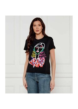 Desigual T-shirt TS_MISURI | Regular Fit ze sklepu Gomez Fashion Store w kategorii Bluzki damskie - zdjęcie 184325689
