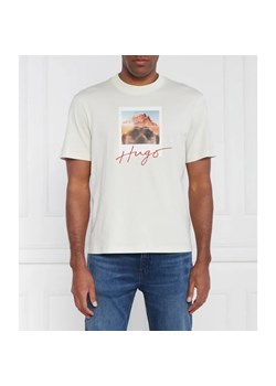 HUGO T-shirt Driceto 10233396 01 | Regular Fit ze sklepu Gomez Fashion Store w kategorii T-shirty męskie - zdjęcie 184325706