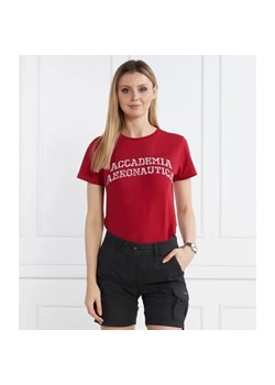 Aeronautica Militare T-shirt | Regular Fit ze sklepu Gomez Fashion Store w kategorii Bluzki damskie - zdjęcie 184326055