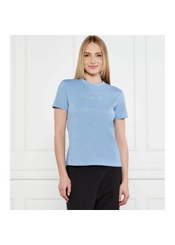 HUGO T-shirt Damacia_3 | Regular Fit ze sklepu Gomez Fashion Store w kategorii Bluzki damskie - zdjęcie 184326156