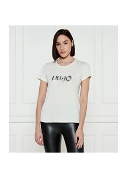 Liu Jo Sport T-shirt | Regular Fit ze sklepu Gomez Fashion Store w kategorii Bluzki damskie - zdjęcie 184326187