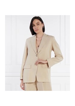 Liu Jo Marynarka | Oversize fit | z dodatkiem lnu ze sklepu Gomez Fashion Store w kategorii Marynarki damskie - zdjęcie 184326216