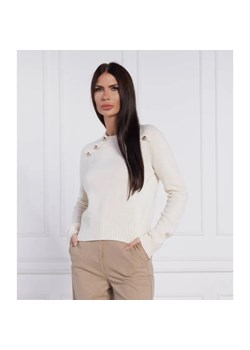 Liu Jo Wełniany sweter | Regular Fit | z dodatkiem kaszmiru ze sklepu Gomez Fashion Store w kategorii Swetry damskie - zdjęcie 184326228