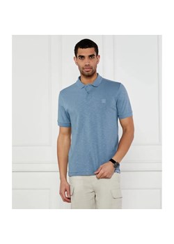 BOSS ORANGE Polo Pe_linenlogo | Regular Fit | z dodatkiem lnu ze sklepu Gomez Fashion Store w kategorii T-shirty męskie - zdjęcie 184326415