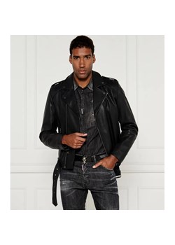 HUGO Skórzana kurtka Lowis | Regular Fit ze sklepu Gomez Fashion Store w kategorii Kurtki męskie - zdjęcie 184326446