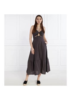 Pepe Jeans London Lniana sukienka DINA ze sklepu Gomez Fashion Store w kategorii Sukienki - zdjęcie 184326499