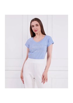 Armani Exchange T-shirt | Regular Fit ze sklepu Gomez Fashion Store w kategorii Bluzki damskie - zdjęcie 184326557