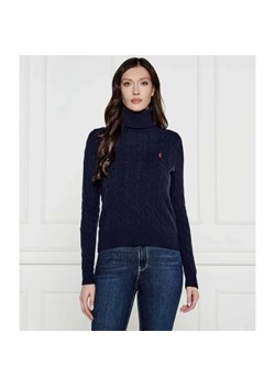 POLO RALPH LAUREN Wełniany golf | Regular Fit | z dodatkiem kaszmiru ze sklepu Gomez Fashion Store w kategorii Swetry damskie - zdjęcie 184326579