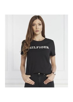 Tommy Hilfiger T-shirt | Regular Fit ze sklepu Gomez Fashion Store w kategorii Bluzki damskie - zdjęcie 184326797