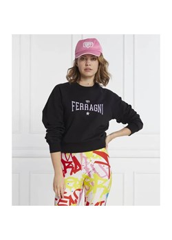 Chiara Ferragni Bluza | Regular Fit ze sklepu Gomez Fashion Store w kategorii Bluzy damskie - zdjęcie 184326868