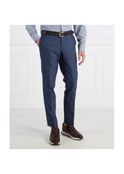 Oscar Jacobson Wełniane spodnie Denz | Slim Fit ze sklepu Gomez Fashion Store w kategorii Spodnie męskie - zdjęcie 184326966