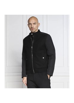 Les Hommes Wełniana kurtka | Regular Fit ze sklepu Gomez Fashion Store w kategorii Kurtki męskie - zdjęcie 184327077
