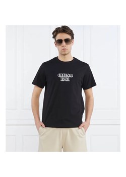 GUESS T-shirt SS CN GUESS EMBRO BO | Regular Fit ze sklepu Gomez Fashion Store w kategorii T-shirty męskie - zdjęcie 184327109