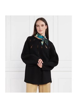 Liviana Conti Wełniany sweter | Oversize fit ze sklepu Gomez Fashion Store w kategorii Swetry damskie - zdjęcie 184327168