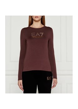 EA7 Bluzka | Regular Fit ze sklepu Gomez Fashion Store w kategorii Bluzki damskie - zdjęcie 184327189