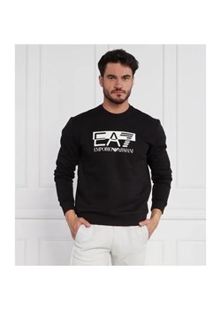 EA7 Ocieplana bluza | Regular Fit ze sklepu Gomez Fashion Store w kategorii Bluzy męskie - zdjęcie 184327326