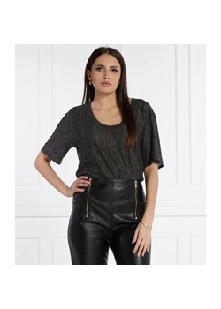 Pinko Lniany t-shirt | Relaxed fit ze sklepu Gomez Fashion Store w kategorii Bluzki damskie - zdjęcie 184327335
