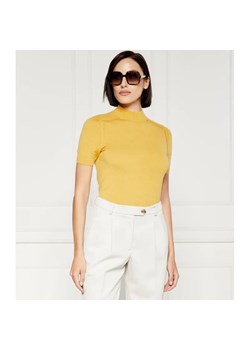 Calvin Klein Wełniany sweter MERINO | Slim Fit ze sklepu Gomez Fashion Store w kategorii Swetry damskie - zdjęcie 184327348