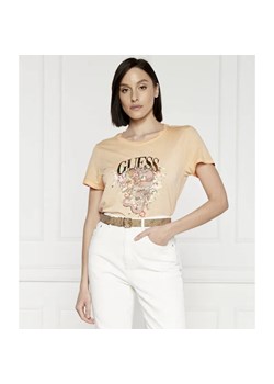 GUESS T-shirt DRAGON EASY | Regular Fit ze sklepu Gomez Fashion Store w kategorii Bluzki damskie - zdjęcie 184327488