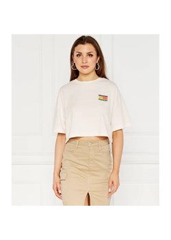 Tommy Jeans T-shirt summer flag | Cropped Fit ze sklepu Gomez Fashion Store w kategorii Bluzki damskie - zdjęcie 184327509