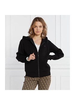 GUESS ACTIVE Bluza ALLIE SCUBA HOODIE ZIP | Regular Fit ze sklepu Gomez Fashion Store w kategorii Bluzy damskie - zdjęcie 184327536