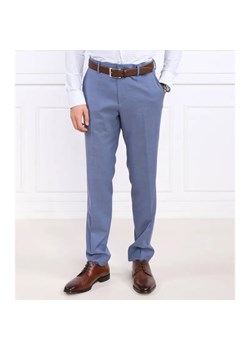 BOSS BLACK Wełniane spodnie H-Genius-MM-224 | Slim Fit ze sklepu Gomez Fashion Store w kategorii Spodnie męskie - zdjęcie 184327559