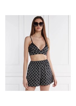 Michael Kors Satynowy top EMPIRE | Cropped Fit ze sklepu Gomez Fashion Store w kategorii Bluzki damskie - zdjęcie 184327606