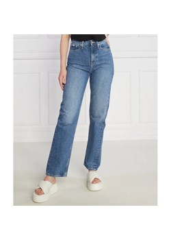 Calvin Klein Jeans Jeansy HIGH RISE STRAIGHT | Straight fit ze sklepu Gomez Fashion Store w kategorii Jeansy damskie - zdjęcie 184327727