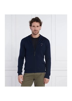 Aeronautica Militare Wełniany kardigan | Regular Fit ze sklepu Gomez Fashion Store w kategorii Swetry męskie - zdjęcie 184327759