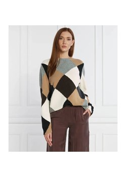 Liviana Conti Sweter | Regular Fit | z dodatkiem kaszmiru ze sklepu Gomez Fashion Store w kategorii Swetry damskie - zdjęcie 184327775