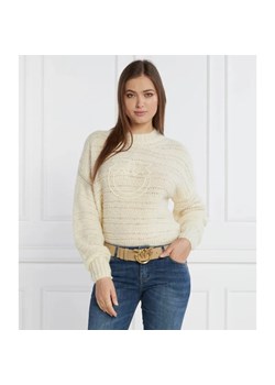 Pinko Wełniany sweter | Regular Fit ze sklepu Gomez Fashion Store w kategorii Swetry damskie - zdjęcie 184327815