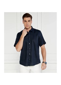 BOSS BLACK Lniana koszula S-LIAM-ken | Regular Fit ze sklepu Gomez Fashion Store w kategorii Koszule męskie - zdjęcie 184327827