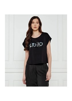 Liu Jo Beachwear T-shirt | Regular Fit ze sklepu Gomez Fashion Store w kategorii Bluzki damskie - zdjęcie 184327907