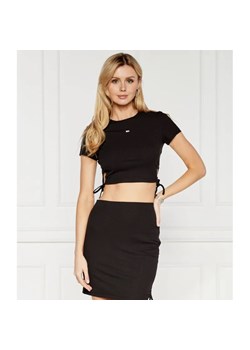 Tommy Jeans Bluzka GATHERING | Cropped Fit ze sklepu Gomez Fashion Store w kategorii Bluzki damskie - zdjęcie 184328188