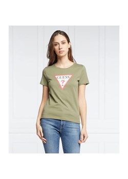 GUESS T-shirt ORIGINAL | Regular Fit ze sklepu Gomez Fashion Store w kategorii Bluzki damskie - zdjęcie 184328215