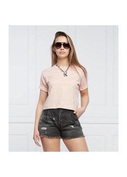 The Kooples T-shirt | Cropped Fit ze sklepu Gomez Fashion Store w kategorii Bluzki damskie - zdjęcie 184328316
