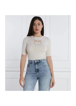 Pinko Wełniana bluzka | Slim Fit ze sklepu Gomez Fashion Store w kategorii Bluzki damskie - zdjęcie 184328329