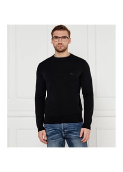 BOSS BLACK Wełniany sweter Ebacio | Regular Fit ze sklepu Gomez Fashion Store w kategorii Swetry męskie - zdjęcie 184328339