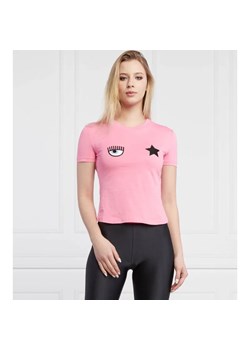 Chiara Ferragni T-shirt | Slim Fit ze sklepu Gomez Fashion Store w kategorii Bluzki damskie - zdjęcie 184328357