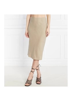 Samsøe Samsøe Lniana spódnica Saagneta ze sklepu Gomez Fashion Store w kategorii Spódnice - zdjęcie 184328395