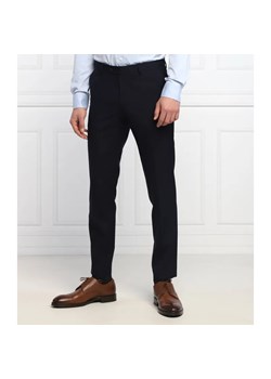 Oscar Jacobson Wełniane spodnie Denz | Slim Fit ze sklepu Gomez Fashion Store w kategorii Spodnie męskie - zdjęcie 184328417
