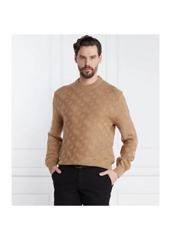 BOSS BLACK Wełniany sweter Palao | Regular Fit ze sklepu Gomez Fashion Store w kategorii Swetry męskie - zdjęcie 184328455