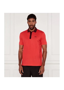BOSS GREEN Polo Paule Rib | Slim Fit | stretch ze sklepu Gomez Fashion Store w kategorii T-shirty męskie - zdjęcie 184328727