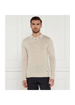 Joop! Wełniane polo JK-08Dondo | Regular Fit ze sklepu Gomez Fashion Store w kategorii T-shirty męskie - zdjęcie 184328799