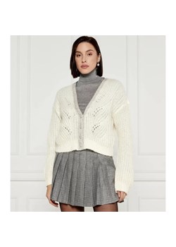Liu Jo Kardigan | Loose fit | z dodatkiem wełny ze sklepu Gomez Fashion Store w kategorii Swetry damskie - zdjęcie 184328805